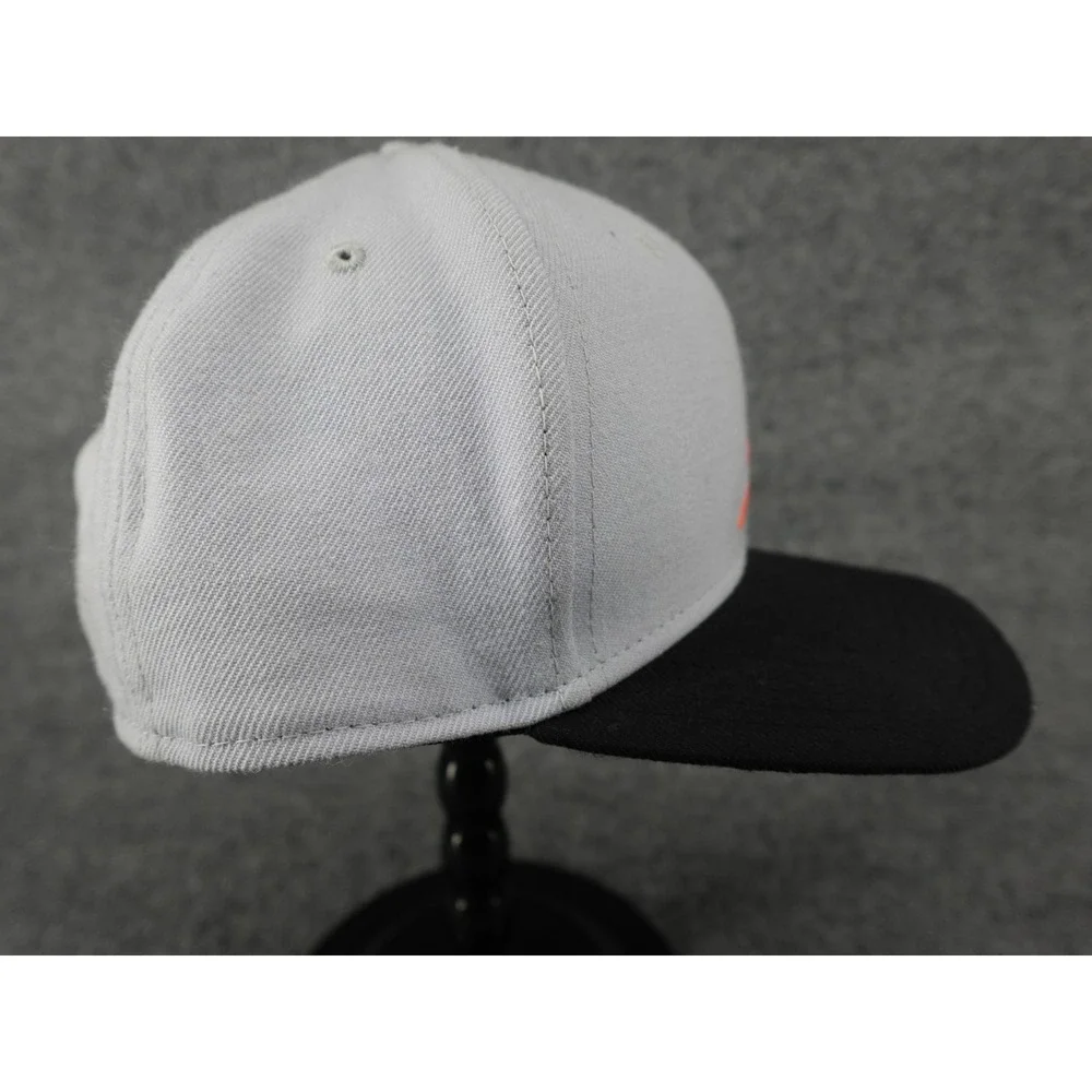 Jordan Jumpman Snapback‎ Hat Mens OSFM Grey Black Orange 513405-024 Good